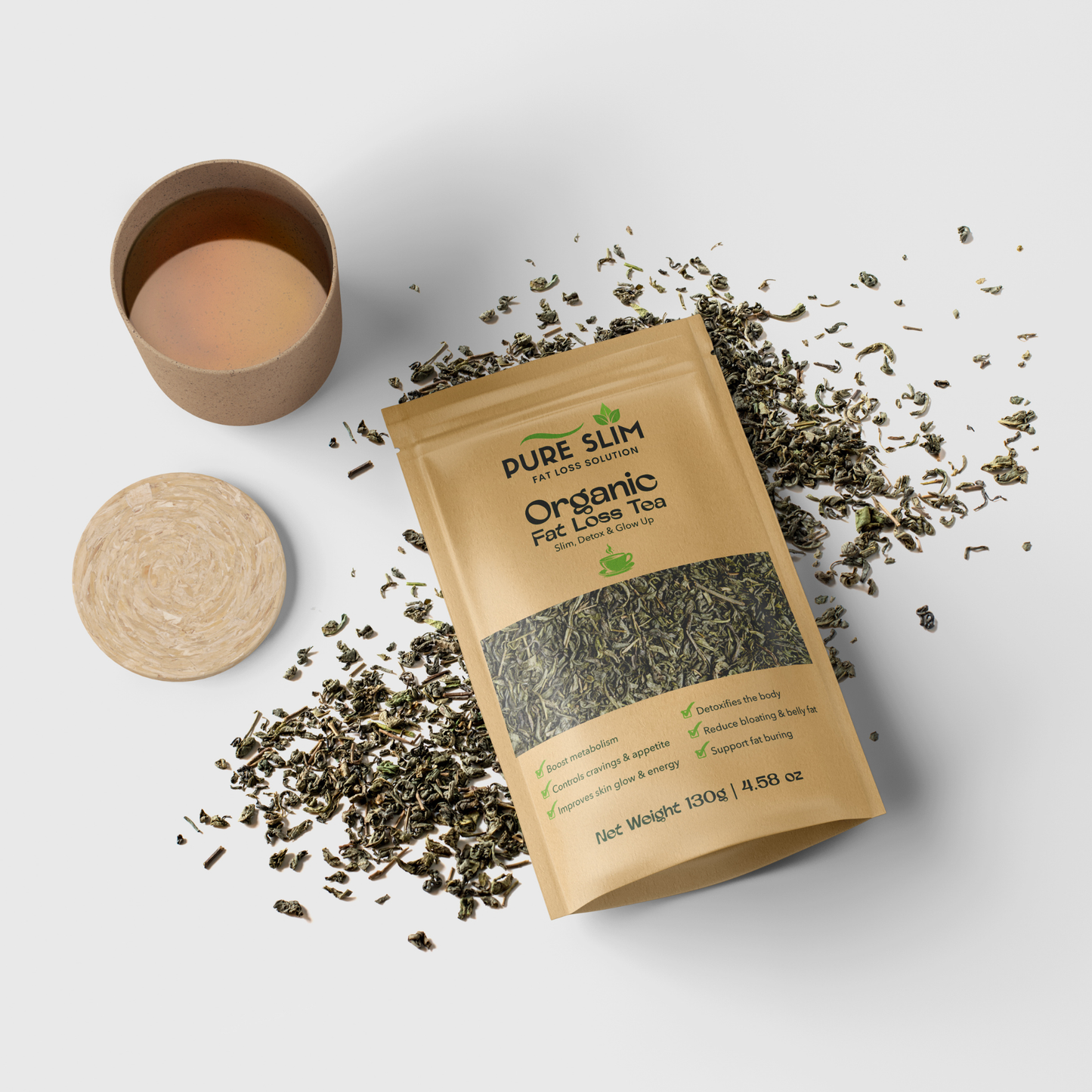 Organic Fat Loss Tea | 130G 70-80 Cups